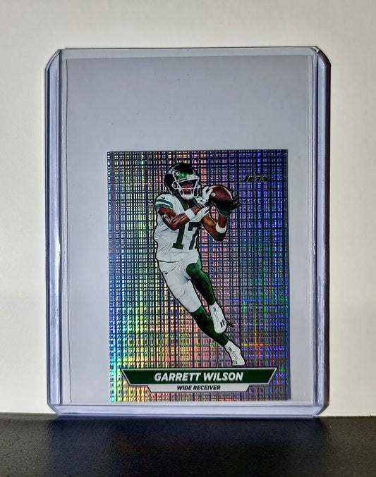 Garrett Wilson 2024 Panini NFL Sticker #90 Foil New York Jets - Football Card Single