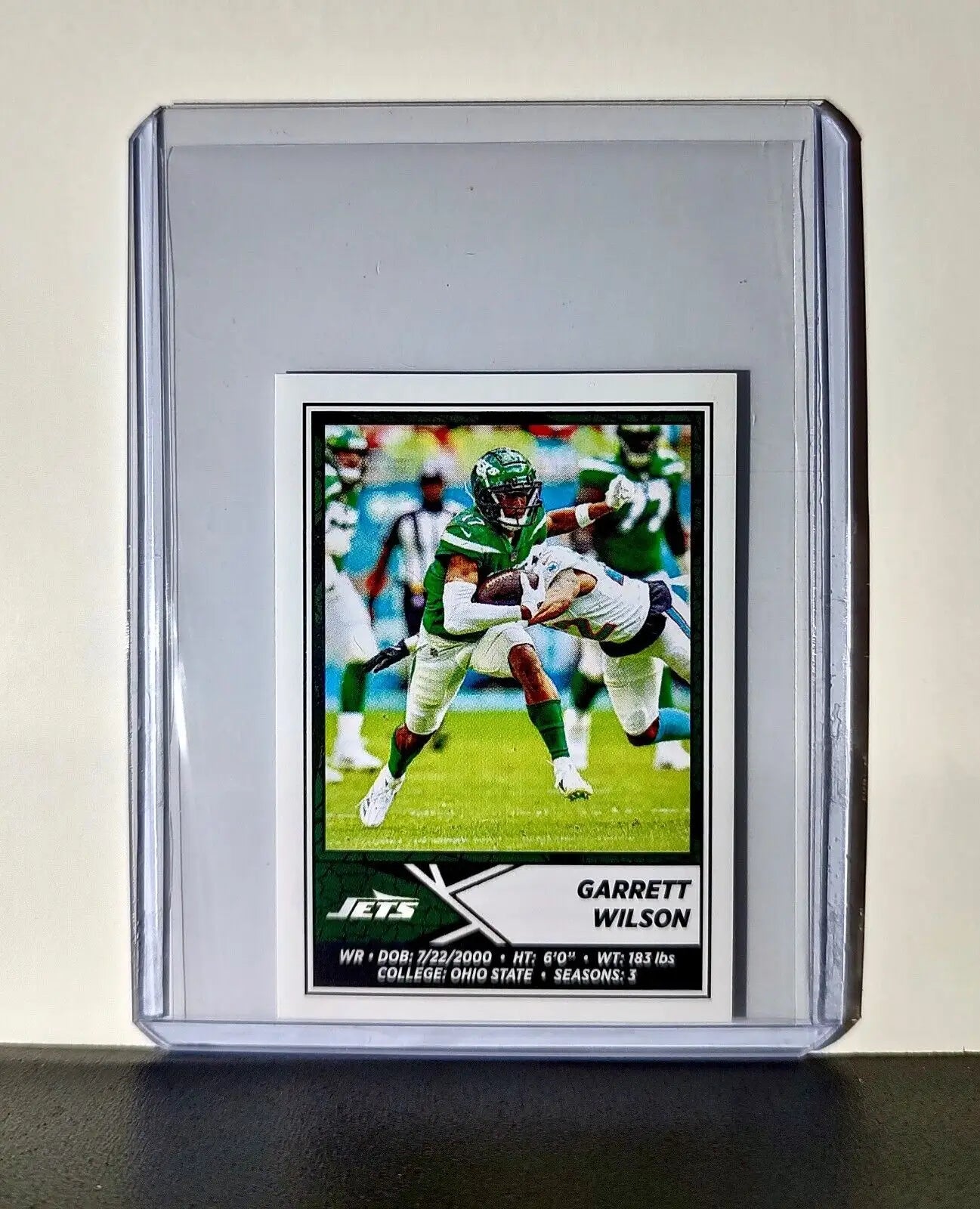 Garrett Wilson 2024 Panini NFL Sticker #93 New York Jets - Football Card Single