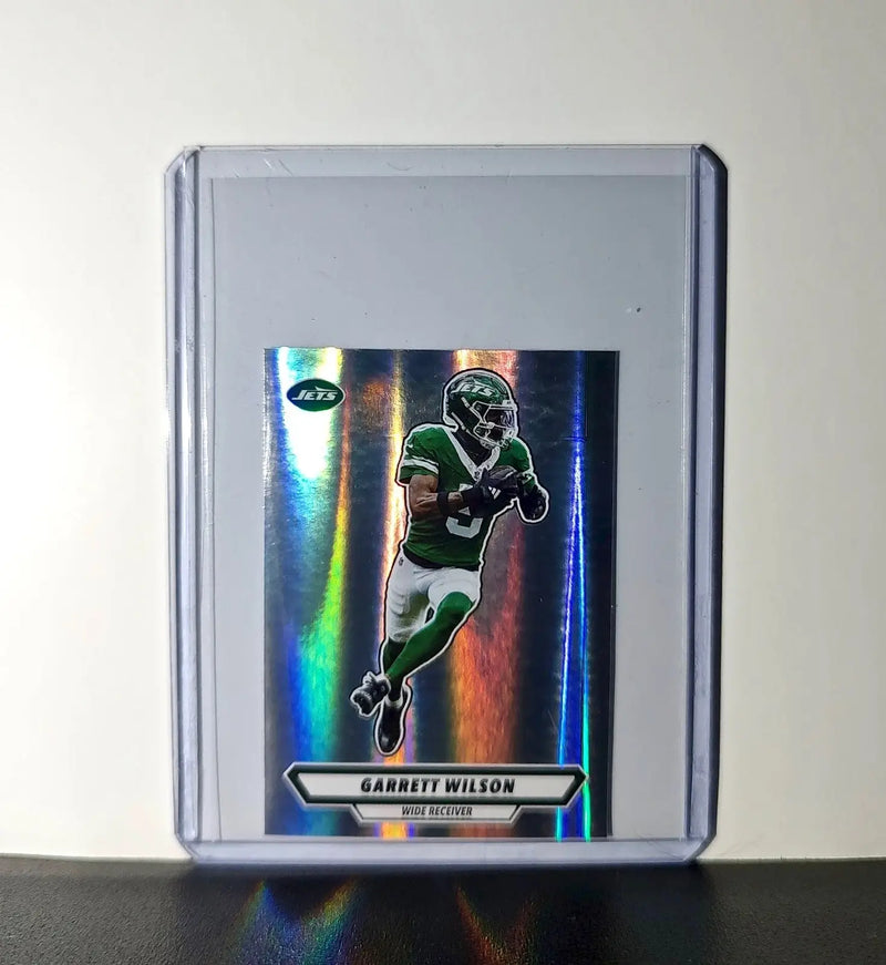 Garrett Wilson 2025 Panini NFL #101 Foil Sticker New York Jets