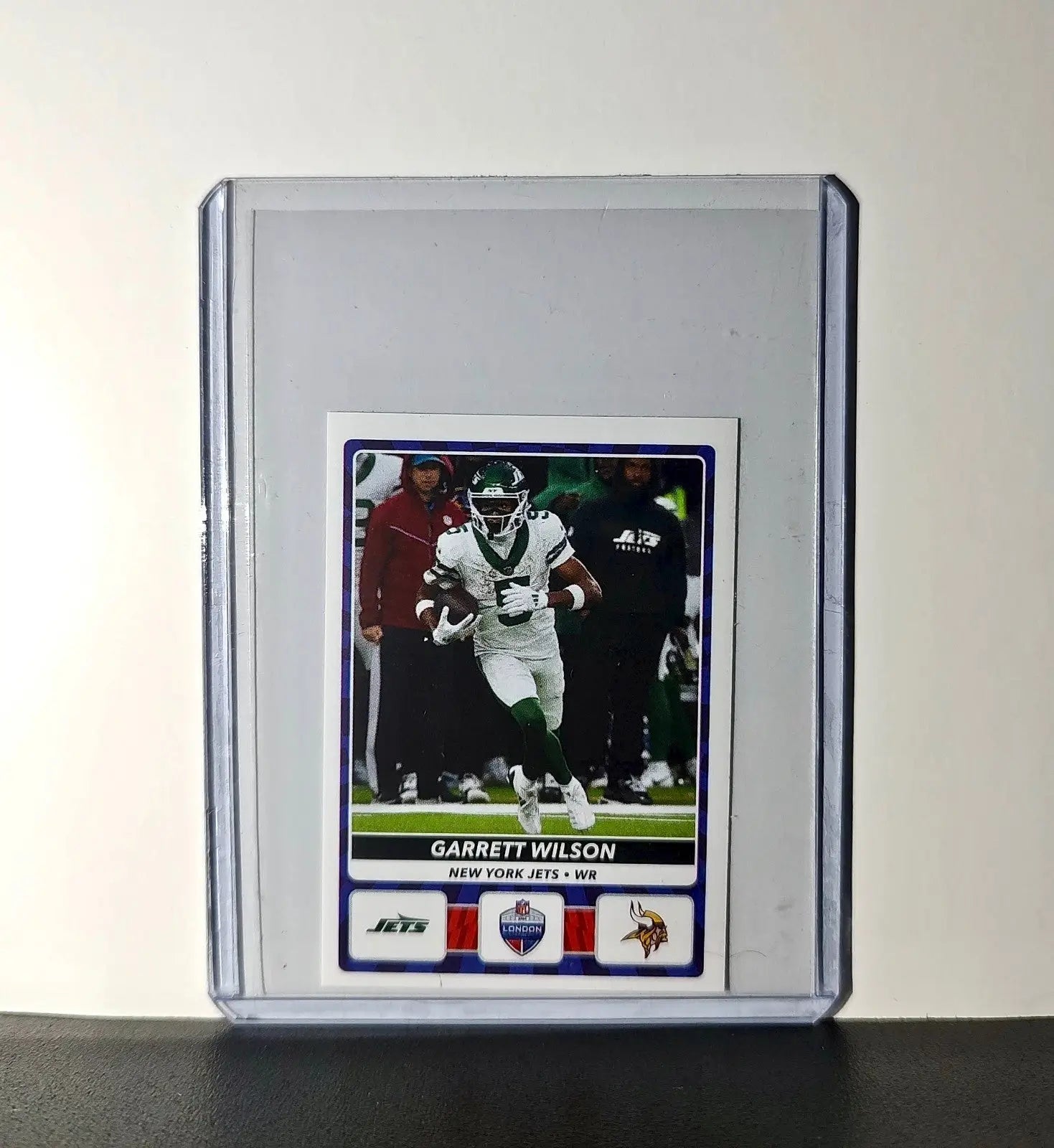 Garrett Wilson 2025 Panini NFL #9 London Games Sticker - Other