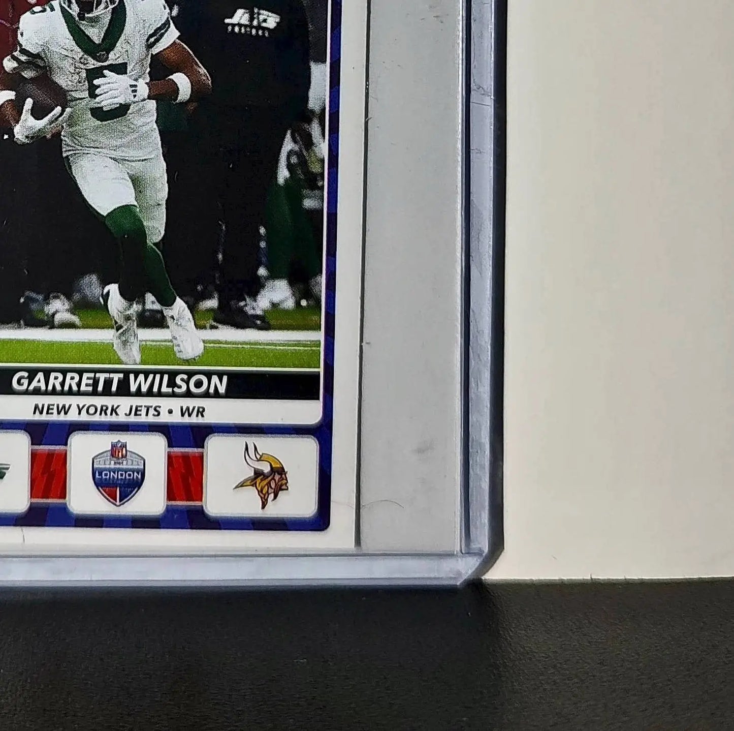 Garrett Wilson 2025 Panini NFL #9 London Games Sticker - Other