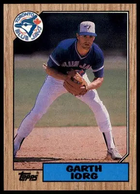 Garth Iorg 1987 Topps #751 Toronto Blue Jays - Baseball Card Single