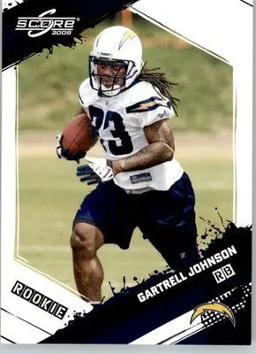 Gartrell Johnson - 2009 Score - #340 - RC Football - Football Card Single