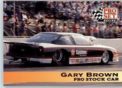 Gary Brown - 1992 Pro Set NHRA - #134 - Racing - Racing Card Single