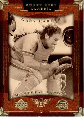 Gary Carter - 2004 Upper Deck Sweet Spot Classic - #30 - Baseball - Baseball Card Single