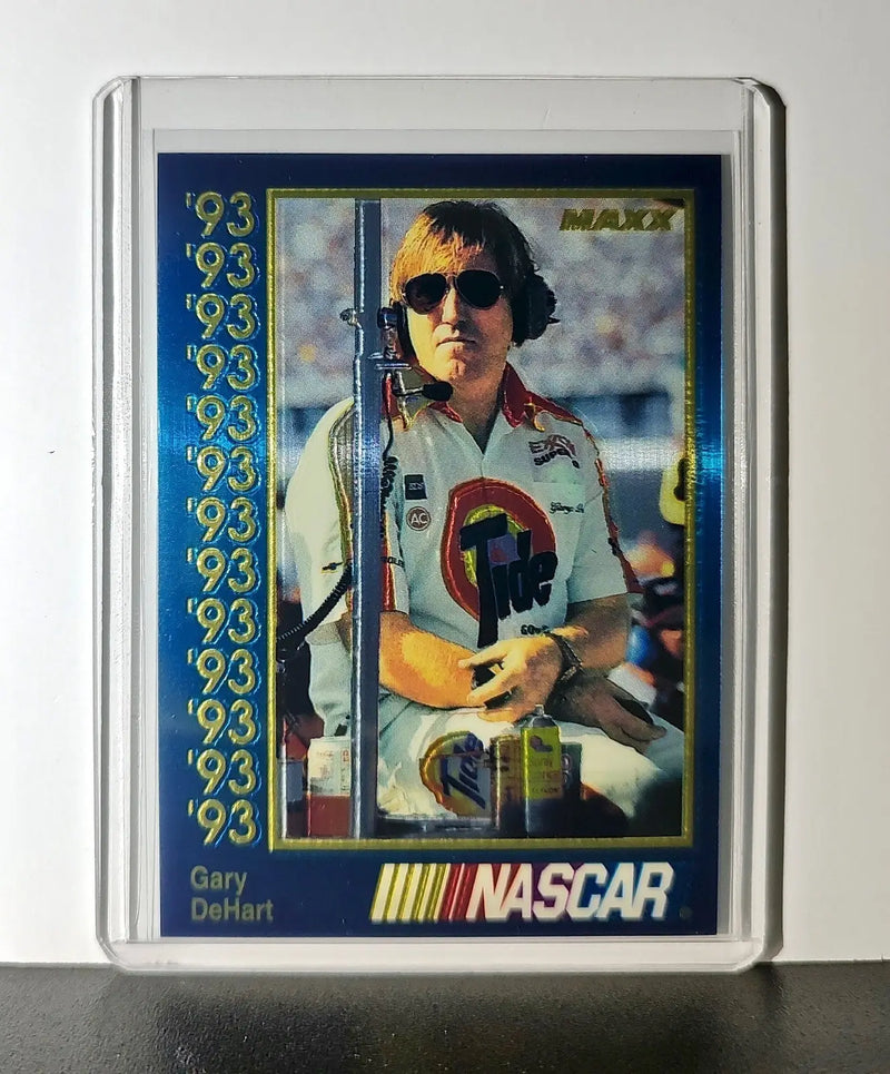 Gary DeHart 1993 Maxx Premier Plus Racing #133 NASCAR Card Hendrick Motorsports - Racing Card Single