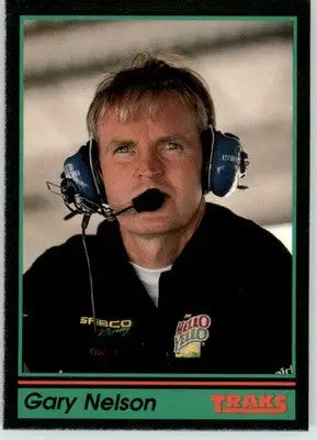 Gary Nelson - 1991 Traks - #146 - Racing - Racing Card Single