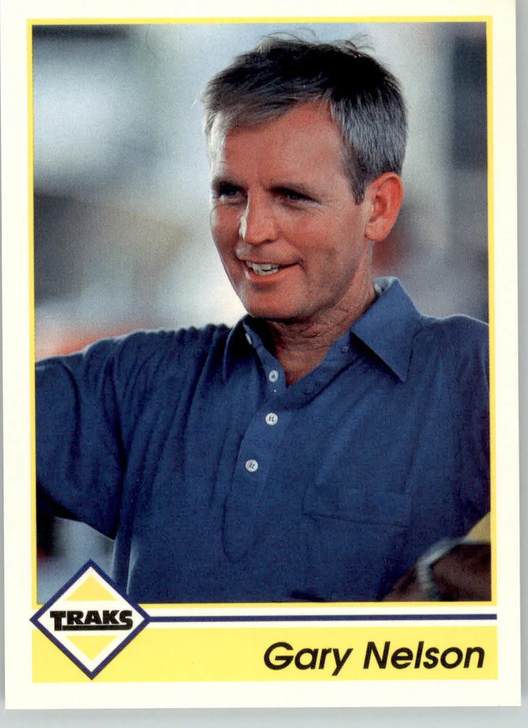 Gary Nelson - 1992 Traks - #161 - Racing - Racing Card Single