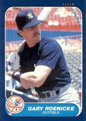 Gary Roenicke - 1986 Fleer Update - #U-98 - Baseball - Baseball Card Single