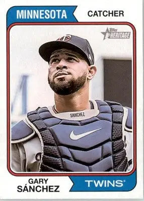 Gary Sánchez - 2023 Topps Heritage - #122 - Baseball - Baseball Card Single