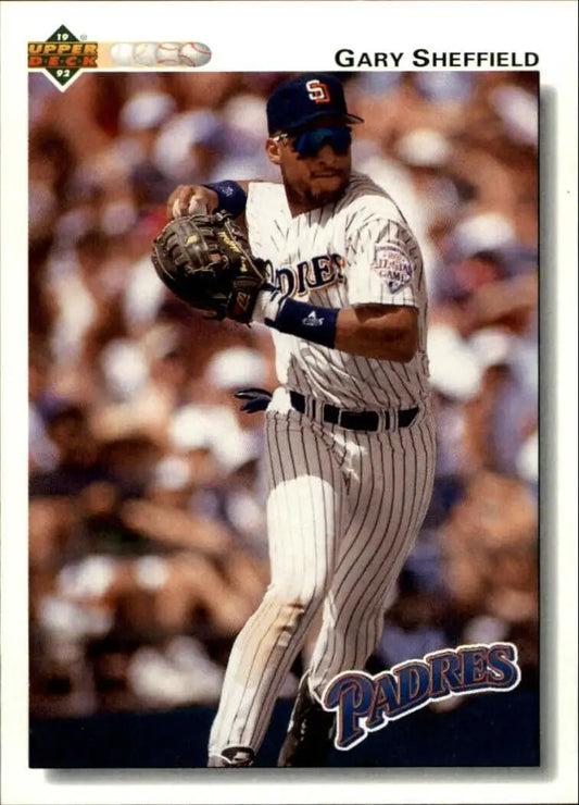Gary Sheffield 1992 Upper Deck MLB #745 Baseball Card San Diego Padres - Baseball Card Single