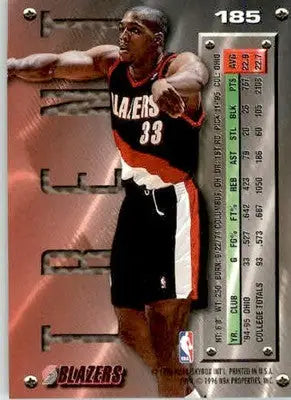 Gary Trent - 1995-96 Metal - #185 - RC Basketball - Basketball Card Single