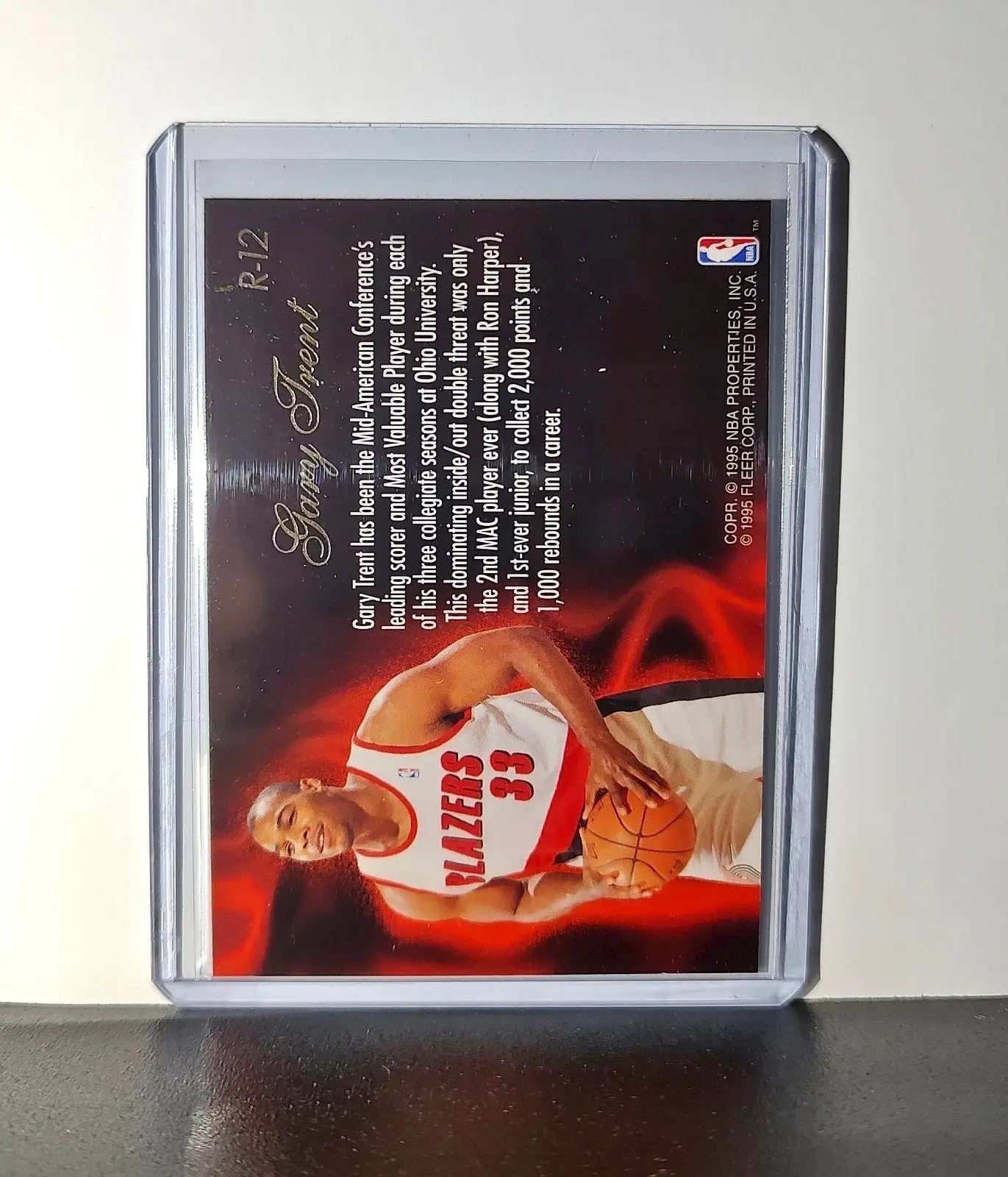Gary Trent Rookie 1995-96 Flair NBA #R-12 Class of ’95