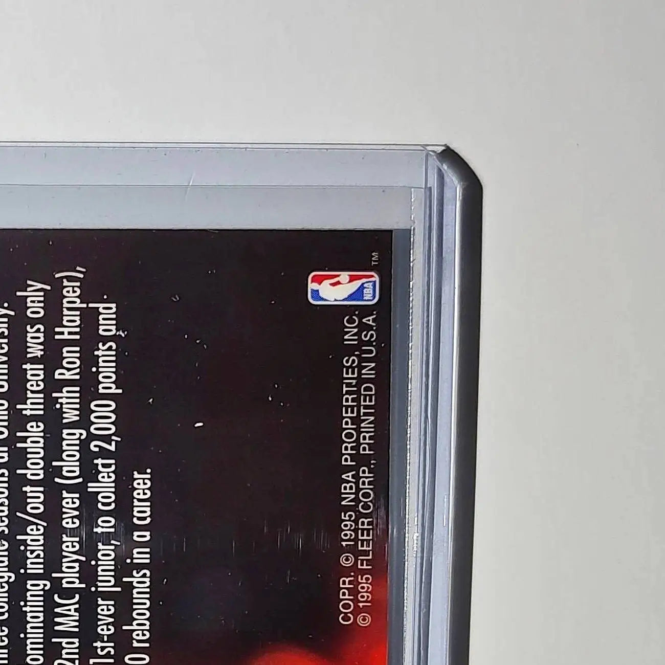 Gary Trent Rookie 1995-96 Flair NBA #R-12 Class of ’95