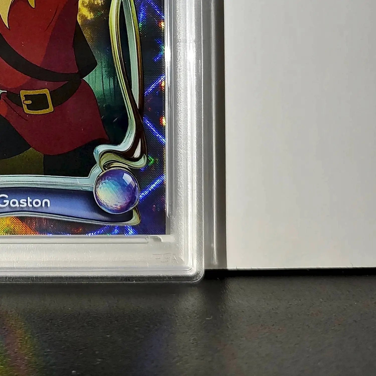 Gaston 2025 Topps Disney #45 Winter Variant Card Beauty and the Beast PSA 8 - Non-Sports Card Single
