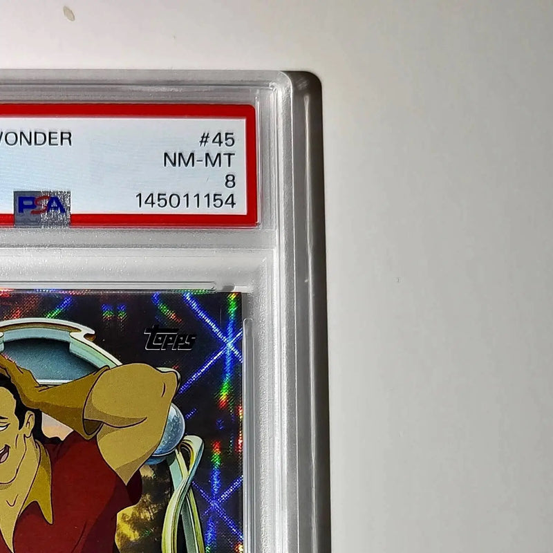 Gaston 2025 Topps Disney #45 Winter Variant Card Beauty and the Beast PSA 8 - Non-Sports Card Single