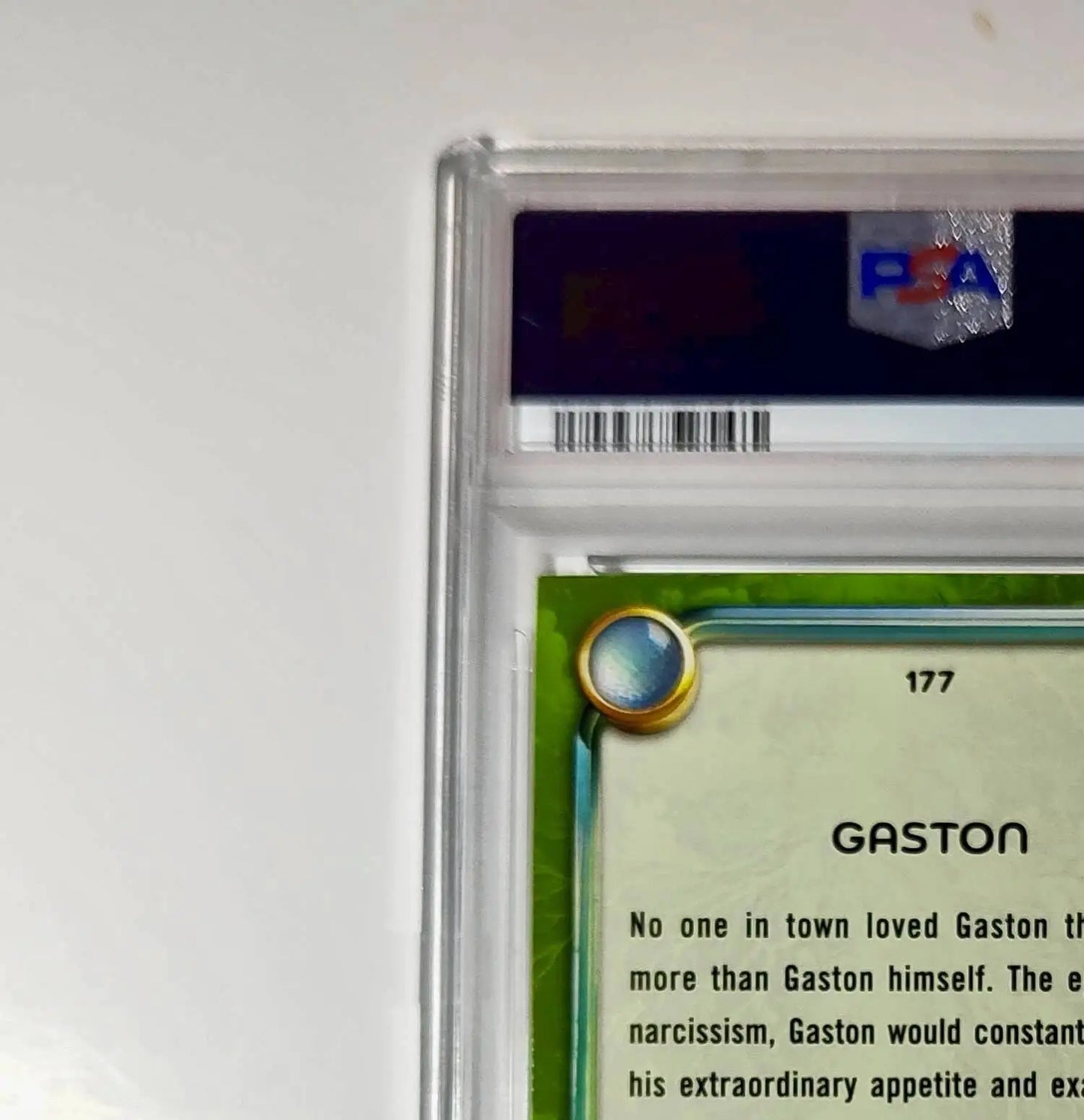 Gaston 2025 Topps Disney Wonder #177 Card Beauty and the Beast PSA 10 - Non-Sports Card Single