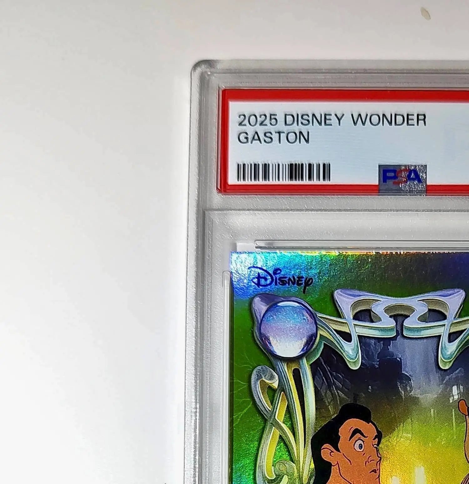 Gaston 2025 Topps Disney Wonder #177 Card Beauty and the Beast PSA 9 MT - Non-Sports Card Single