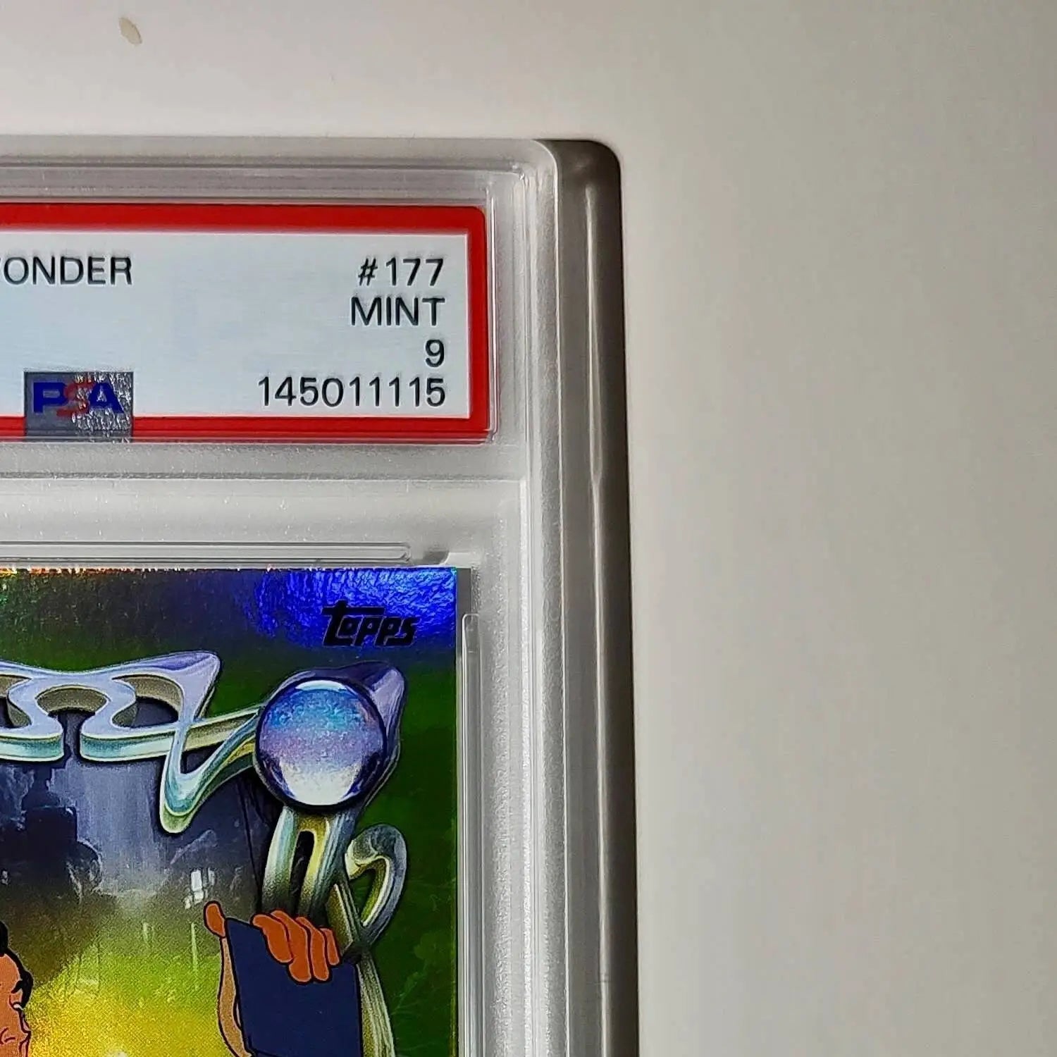 Gaston 2025 Topps Disney Wonder #177 Card Beauty and the Beast PSA 9 MT - Non-Sports Card Single