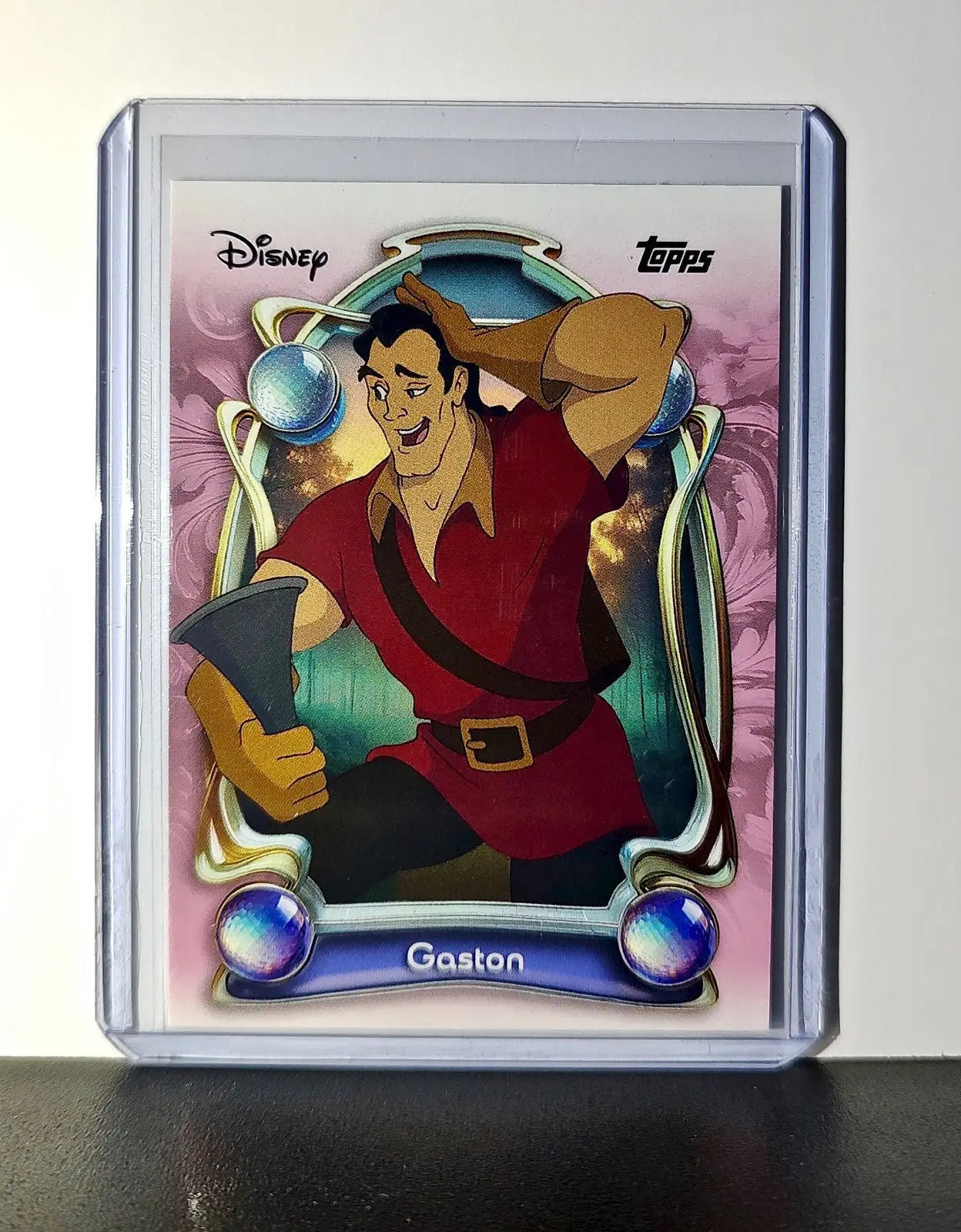 Gaston 2025 Topps Disney Wonder #45 Card Beauty and the Beast - Non-Sports Card Single