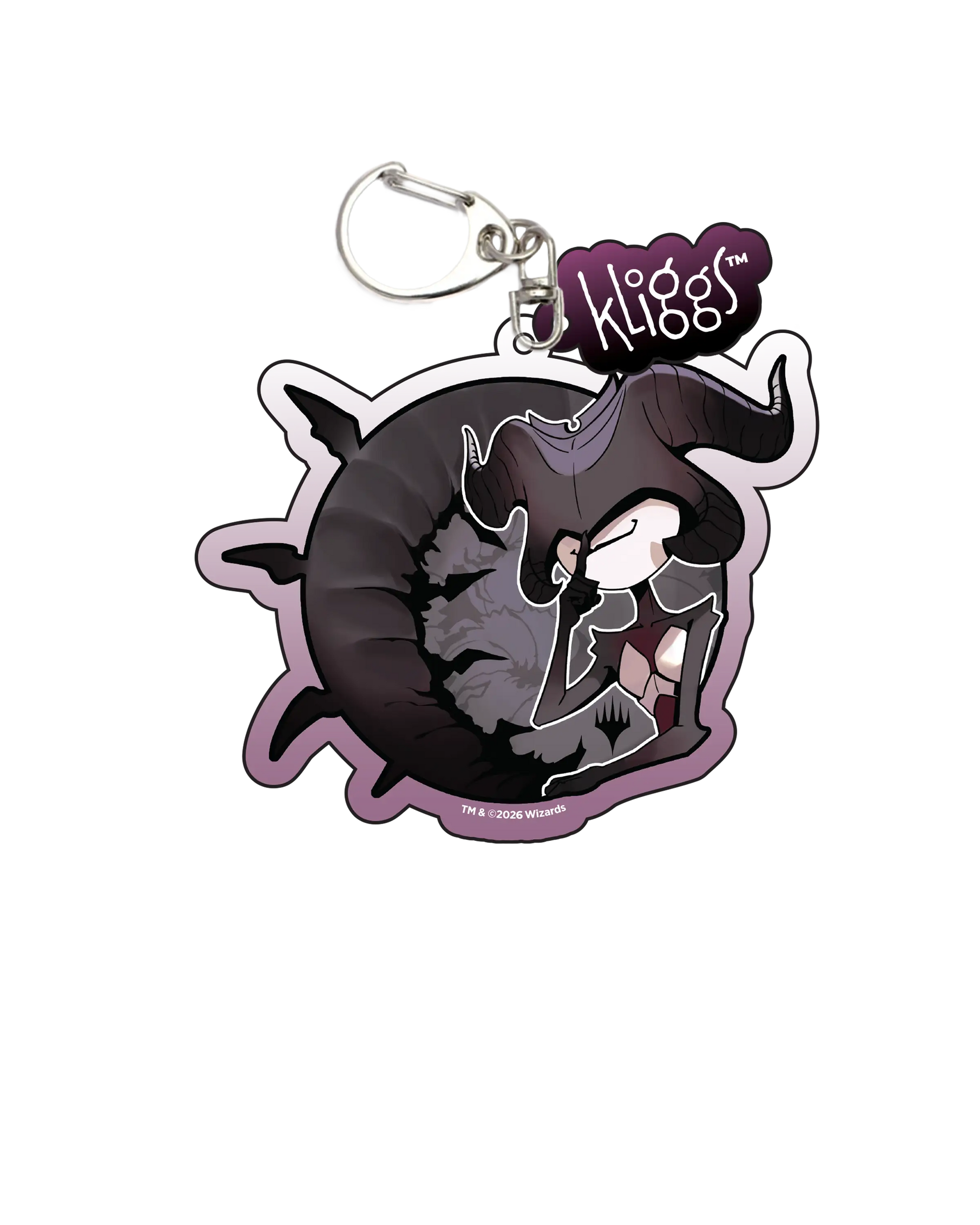 Gatherer’s Tavern MTG: Kliggs Keychain - Sheoldred The Apocalypse - Collectibles