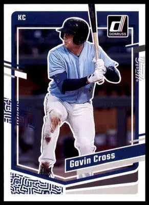 Gavin Cross 2023 Donruss #102 Kansas City Royals - Baseball Card Single