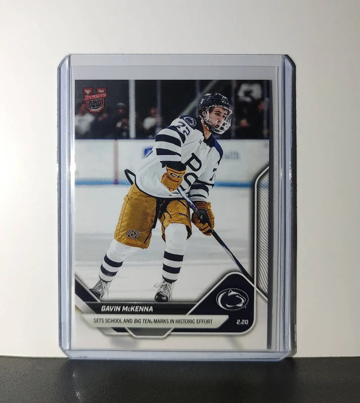 Gavin McKenna 2026 Topps Now Bowman U #4 Hockey Card Penn State Nittany Lions - Hockey Card Single