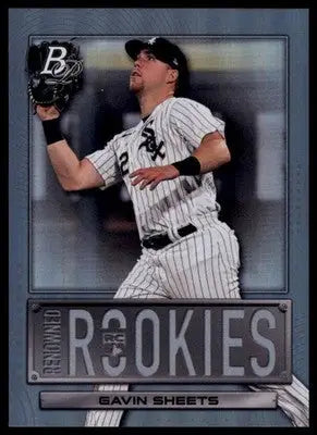 Gavin Sheets 2022 Bowman Platinum Renowned Rookies #RR-8 Chicago White Sox - Baseball Card Single