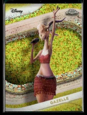 🌟 Gazelle, 2025 Topps Chrome Disney Yellow Mini-Diamonds #172 🌟 - Non-Sports Card Single