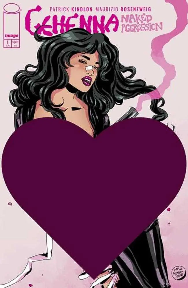 Comic book cover for Gehenna Naked Aggression #1 Cover D Maria Llovet Polybagged Variant