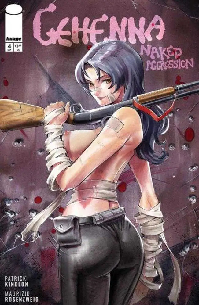 Gehenna Naked Aggression #4 (Of 4) Cover C Rodrigo Yoshimiya Nsfw Polybagged Variant - Comic Book