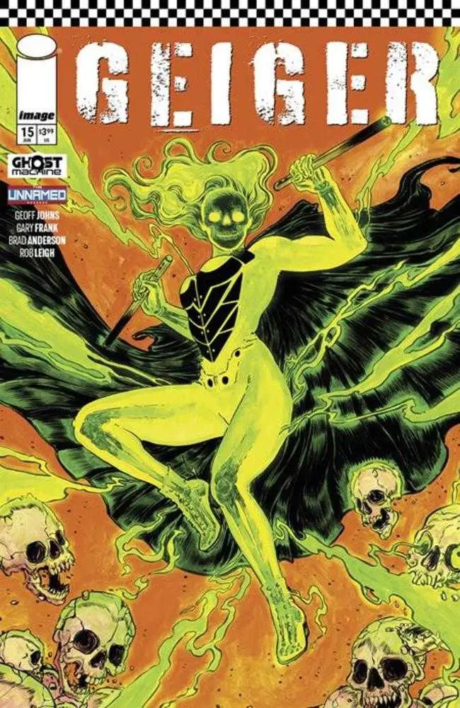Geiger #15 Cover C Jules Mamone Variant - Comic Book