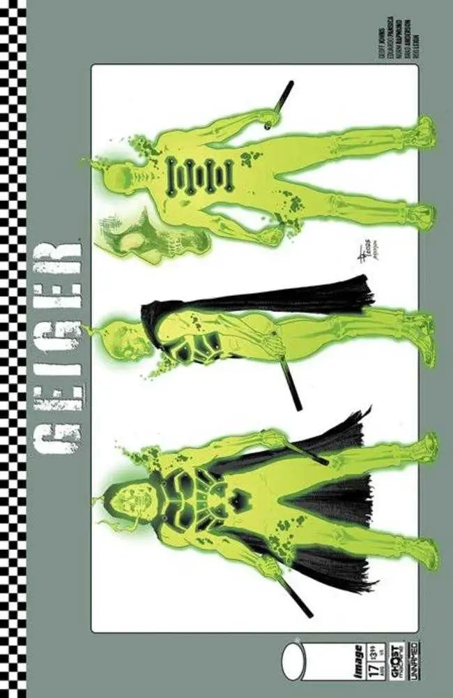 Geiger #17 Cover C Gary Frank & Brad Anderson Design Variant - Comic Book