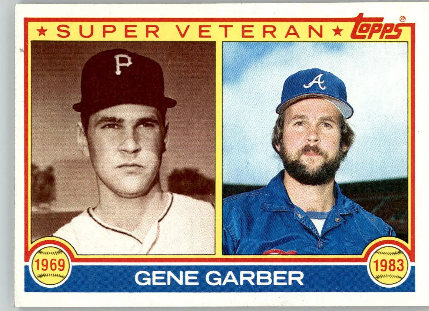 Gene Garber - 1983 Topps - #256 - Baseball - Baseball Card Single