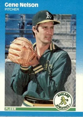Gene Nelson - 1987 Fleer Update - #U-86 - Baseball - Baseball Card Single