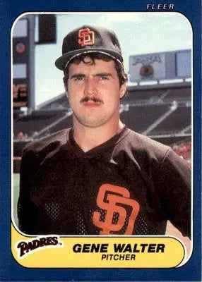 Gene Walter - 1986 Fleer Update - #U-124 - Baseball - Baseball Card Single
