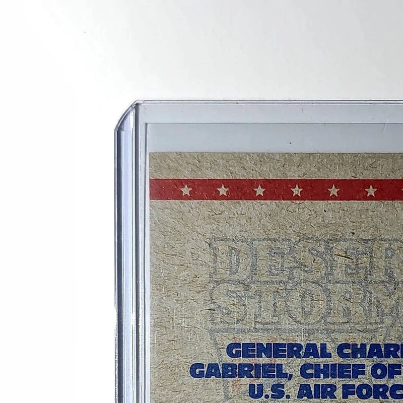 General Charles A. Horner 1991 Topps Desert Storm #7 Card