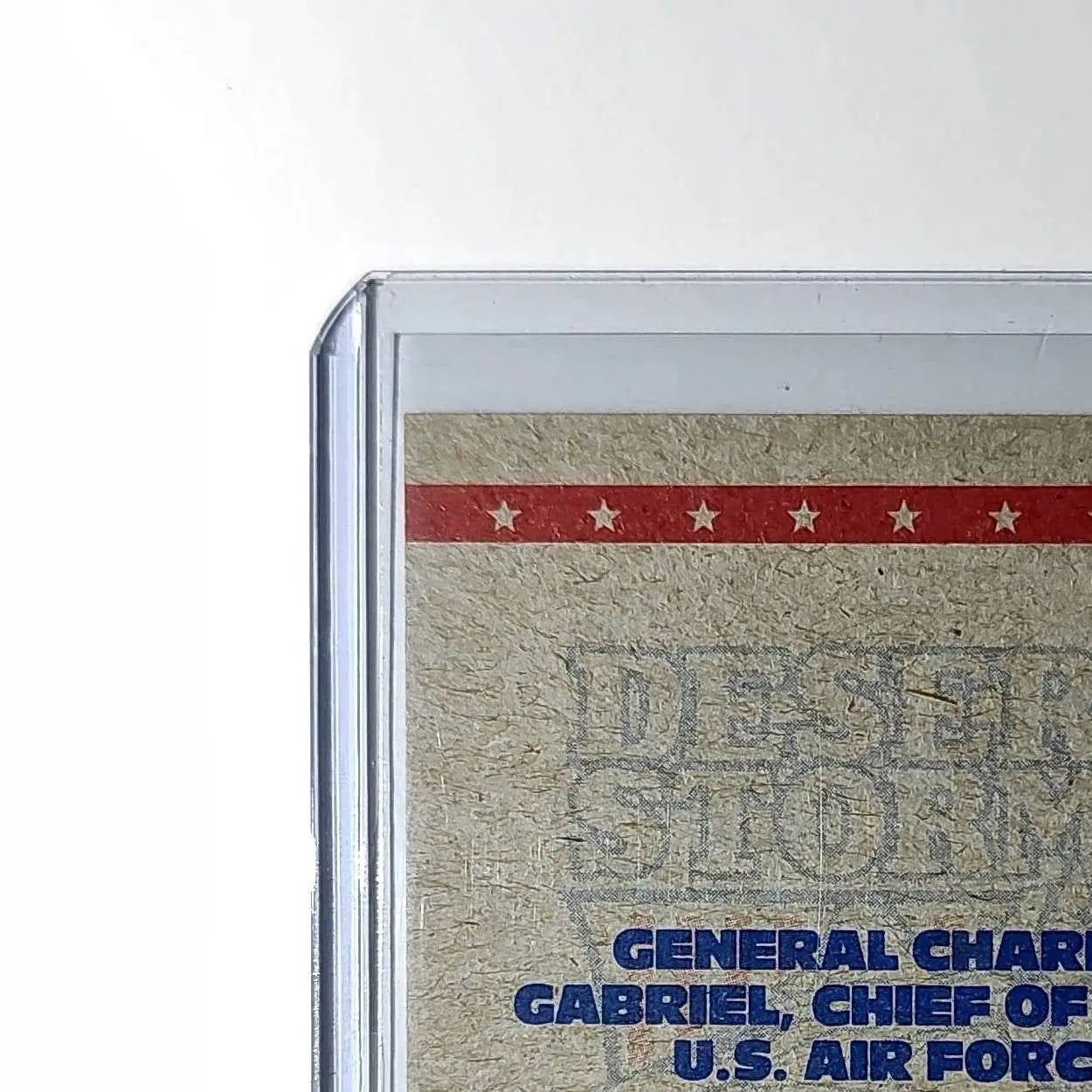 General Charles A. Horner 1991 Topps Desert Storm #7 Card - Non-Sports Card Single