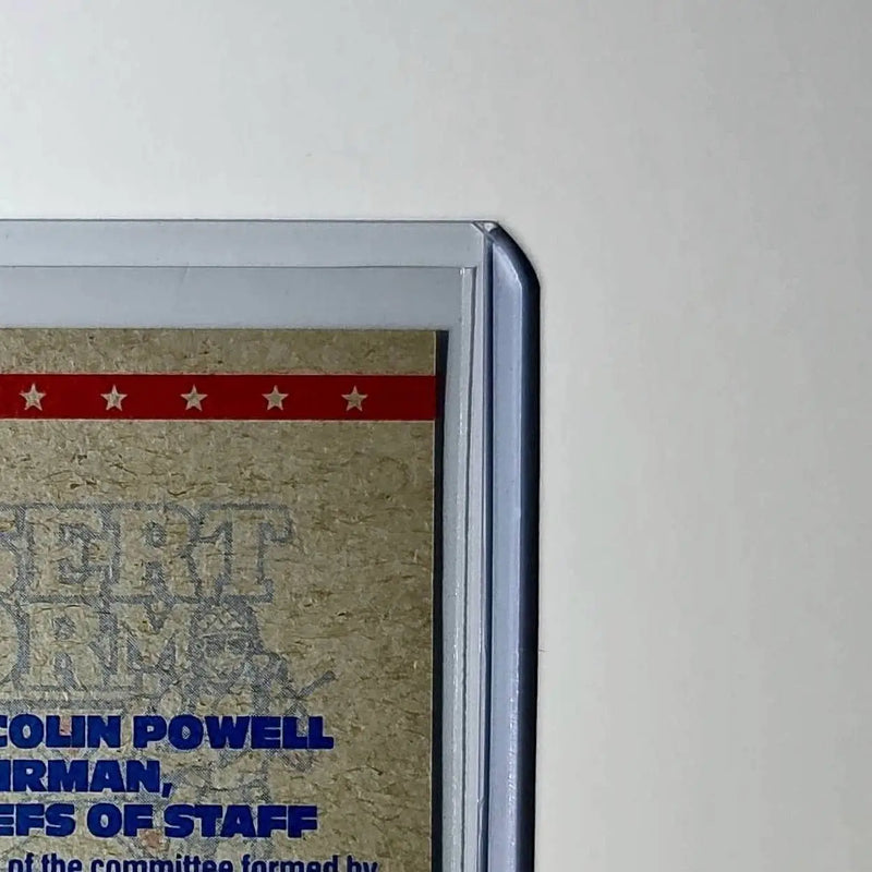 General Colin Powell 1991 Topps Desert Storm #2 Card
