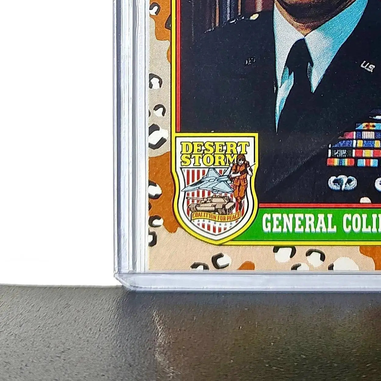 General Colin Powell 1991 Topps Desert Storm #2 Card