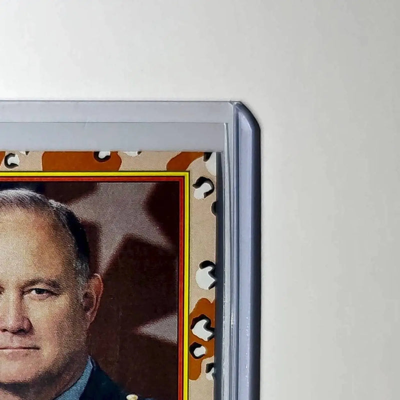 General H. Norman Schwarzkopf 1991 Topps Desert Storm #4 Card