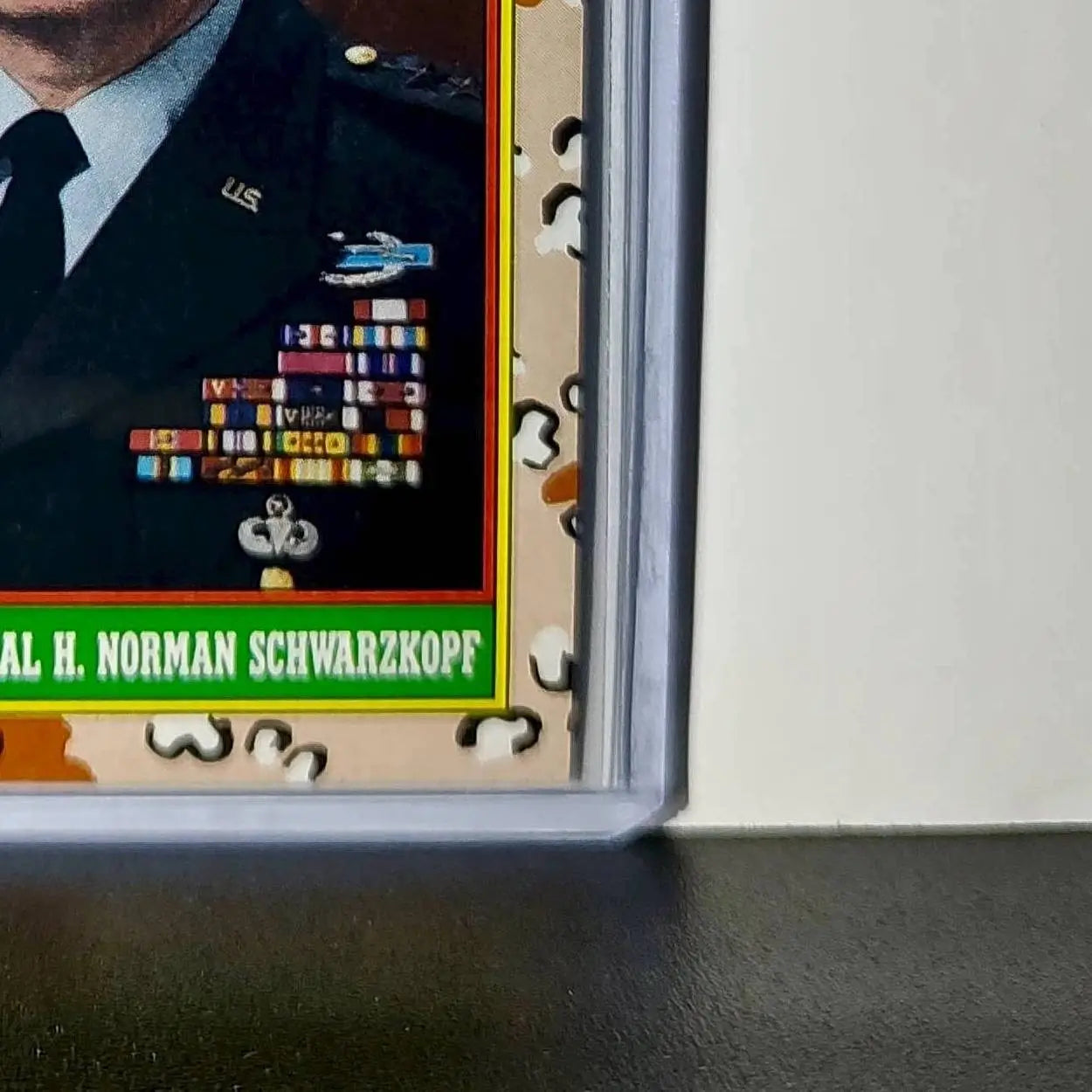 General H. Norman Schwarzkopf 1991 Topps Desert Storm #4 Card - Other