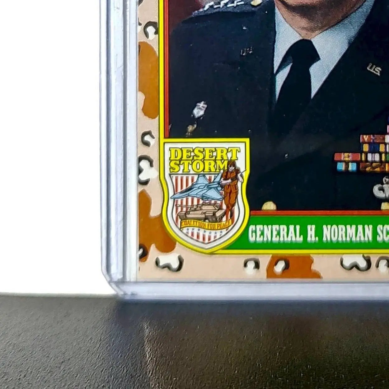 General H. Norman Schwarzkopf 1991 Topps Desert Storm #4 Card - Other