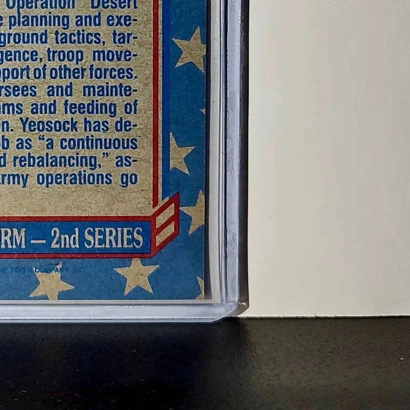 General John Yeosock 1991 Topps Desert Storm #161 Card - Other