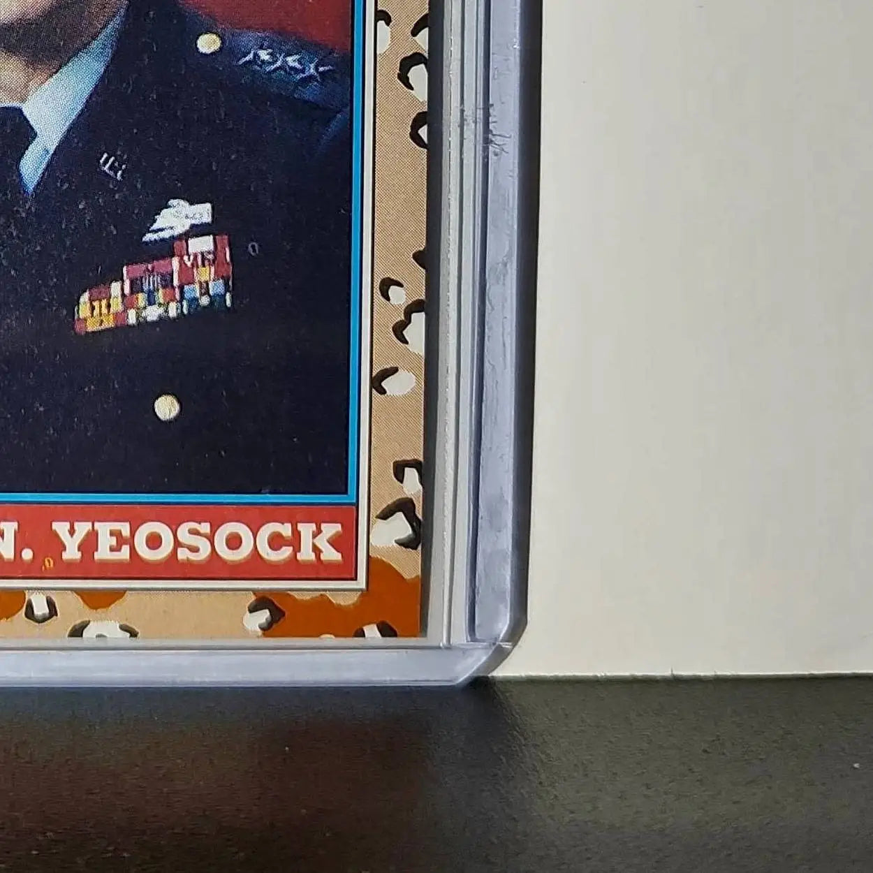 General John Yeosock 1991 Topps Desert Storm #161 Card - Other