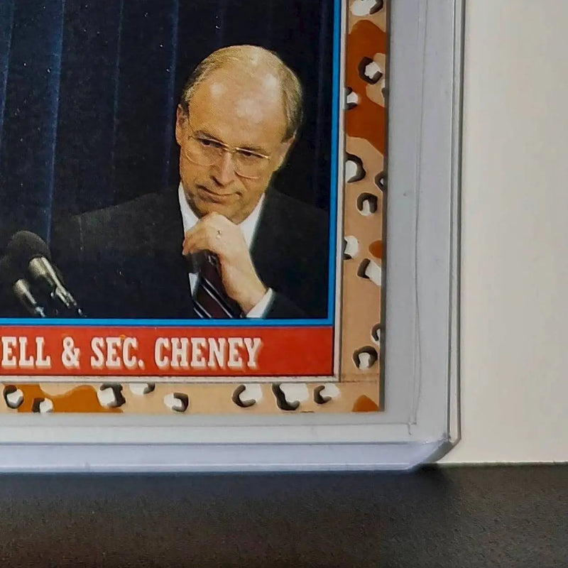 General Powell & Secretary Cheney 1991 Topps Desert Storm #158