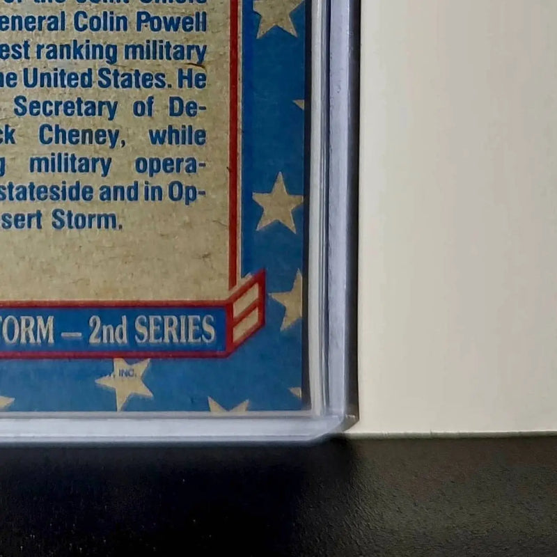 General Powell & Secretary Cheney 1991 Topps Desert Storm #158