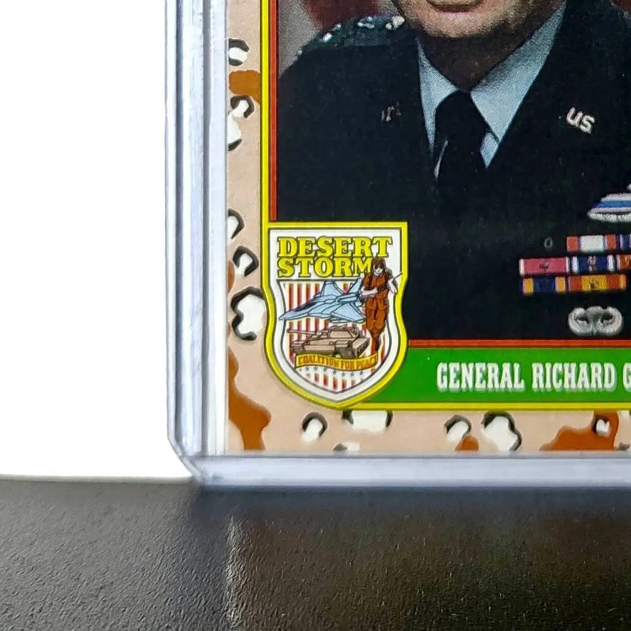 General Richard G. Graves 1991 Topps Desert Storm #5 Card - Non-Sports Card Single