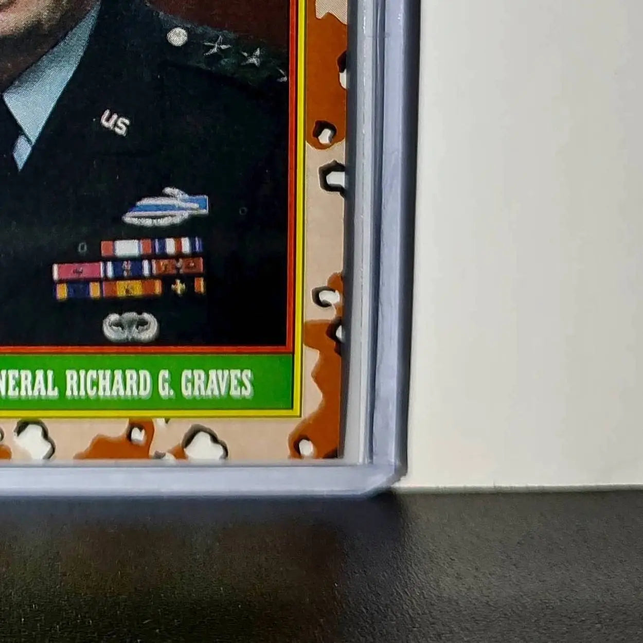 General Richard G. Graves 1991 Topps Desert Storm #5 Card - Non-Sports Card Single