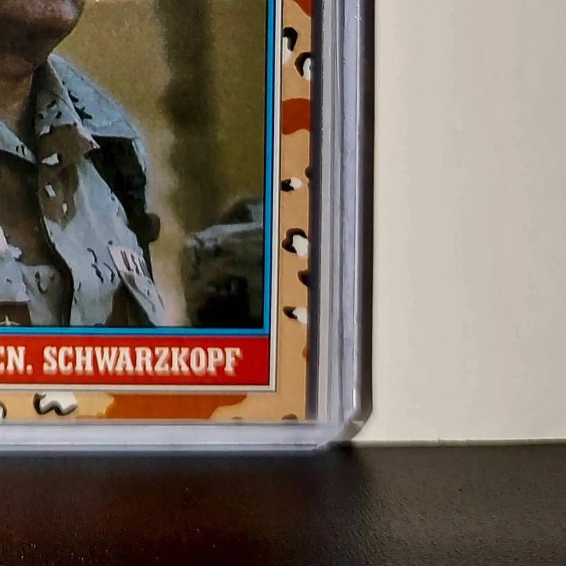 General Schwarzkopf 1991 Topps Desert Storm #157 Card